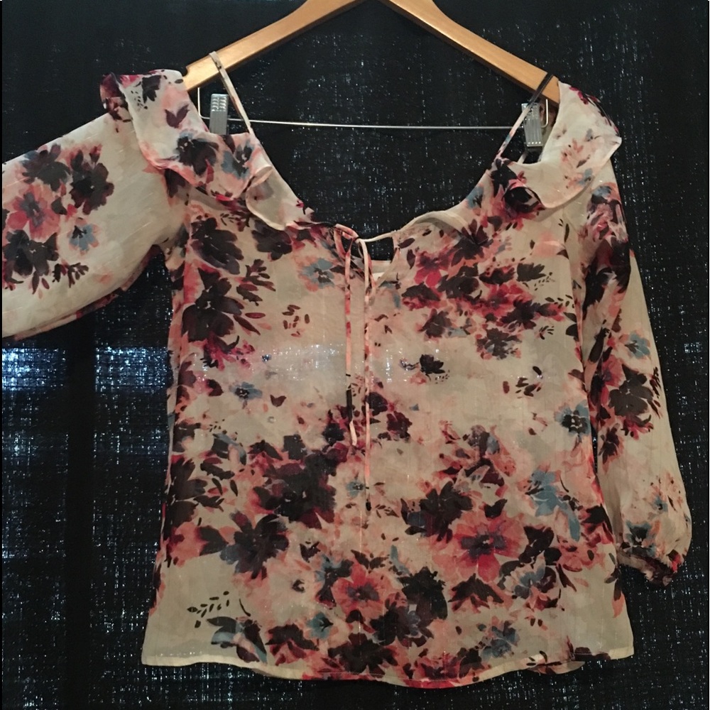 Cute floral blouse